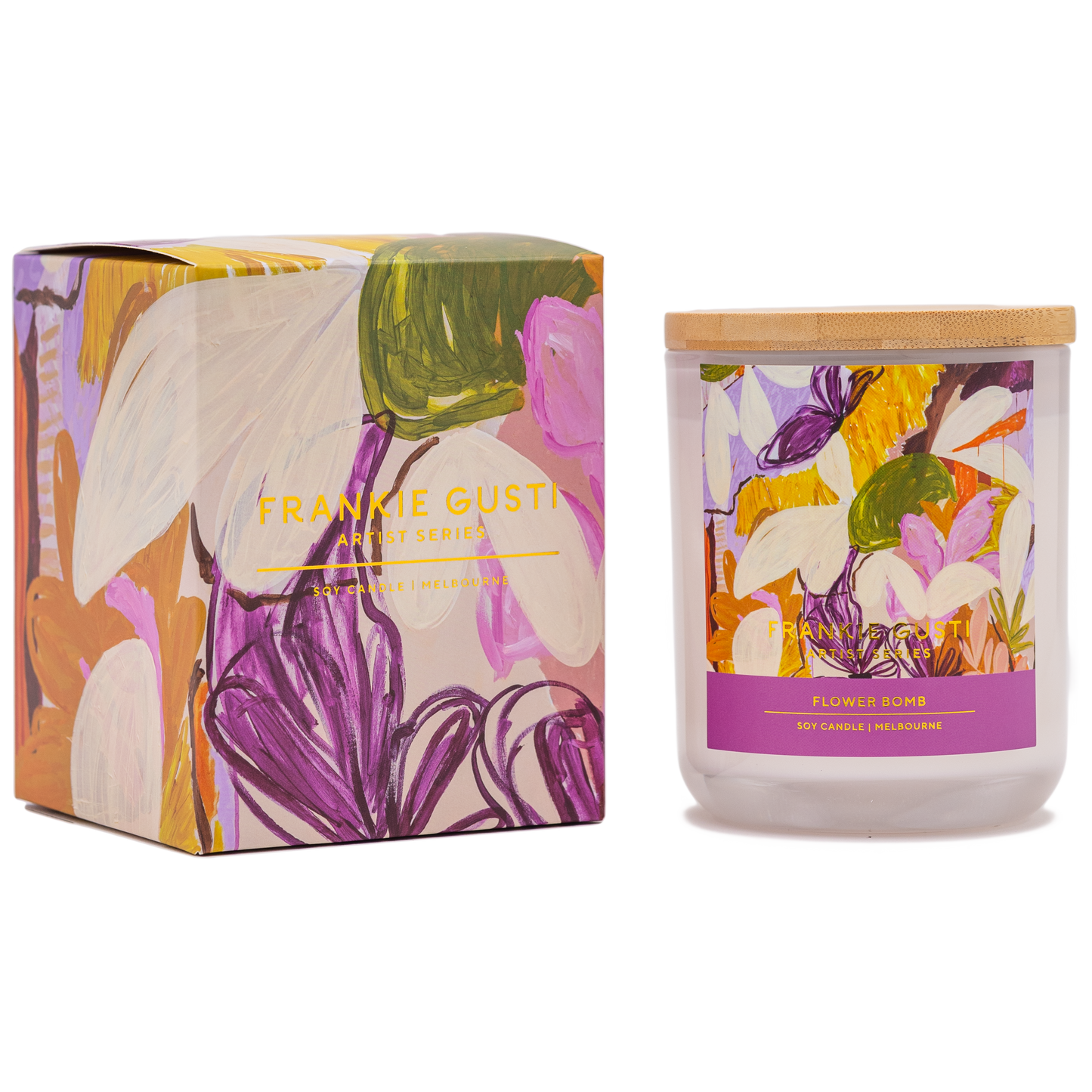 Frankie Gusti Artist Series 50hr Candle