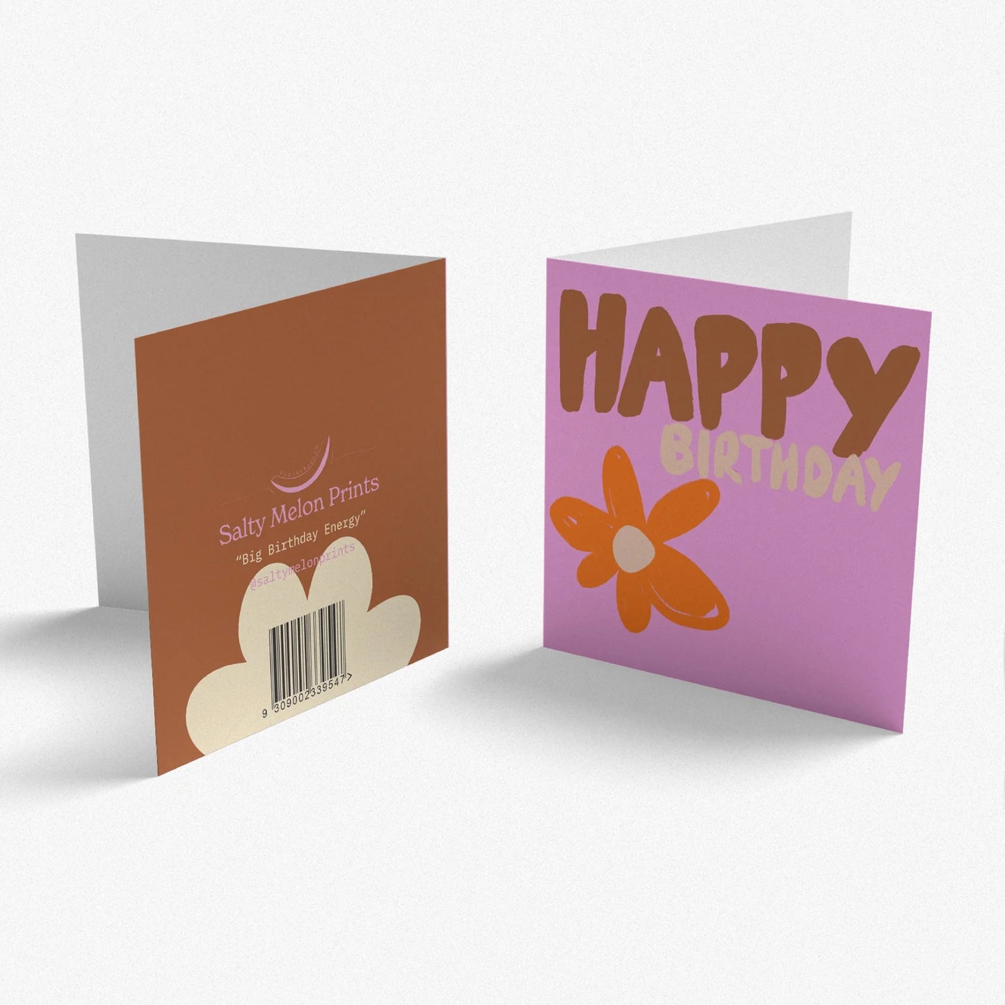 Salty Melon mini greeting cards