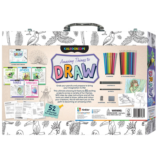 Amazing things to draw carry case