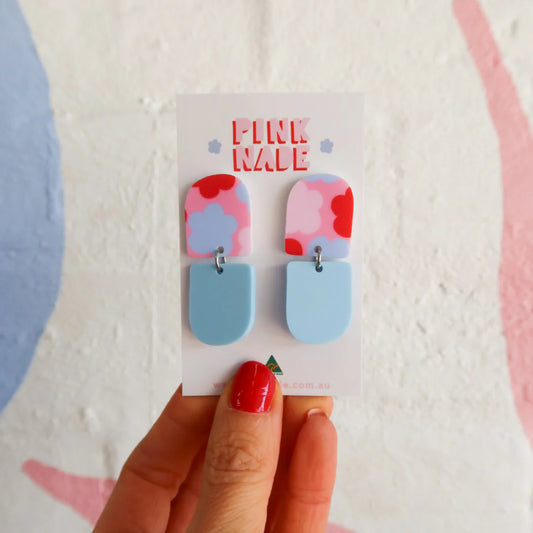 Pink Nade earrings (was $39.95)