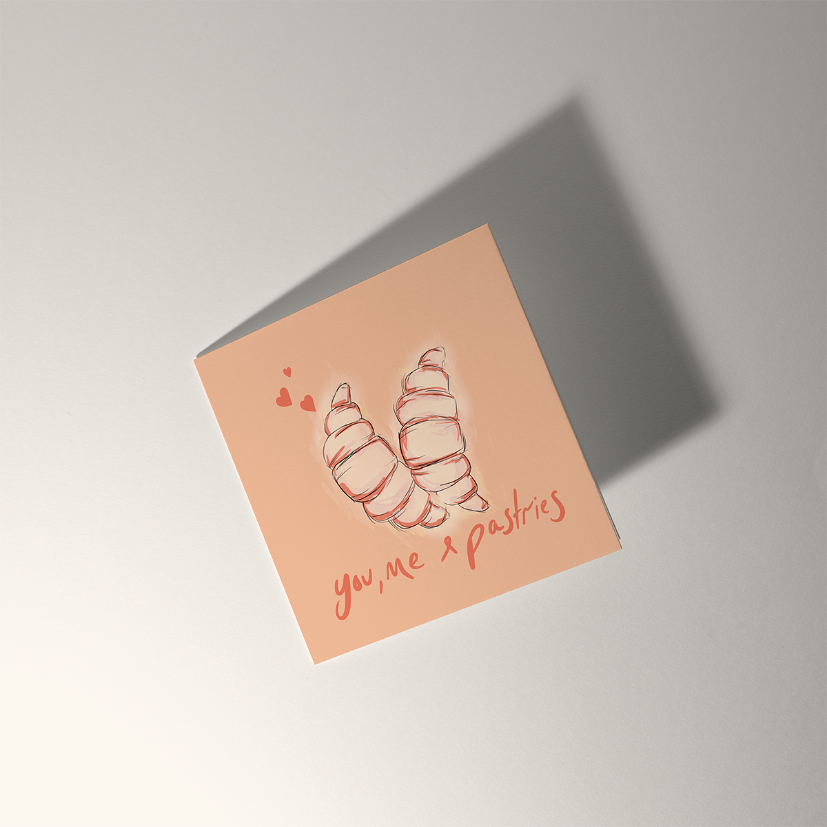 Salty melon greeting cards