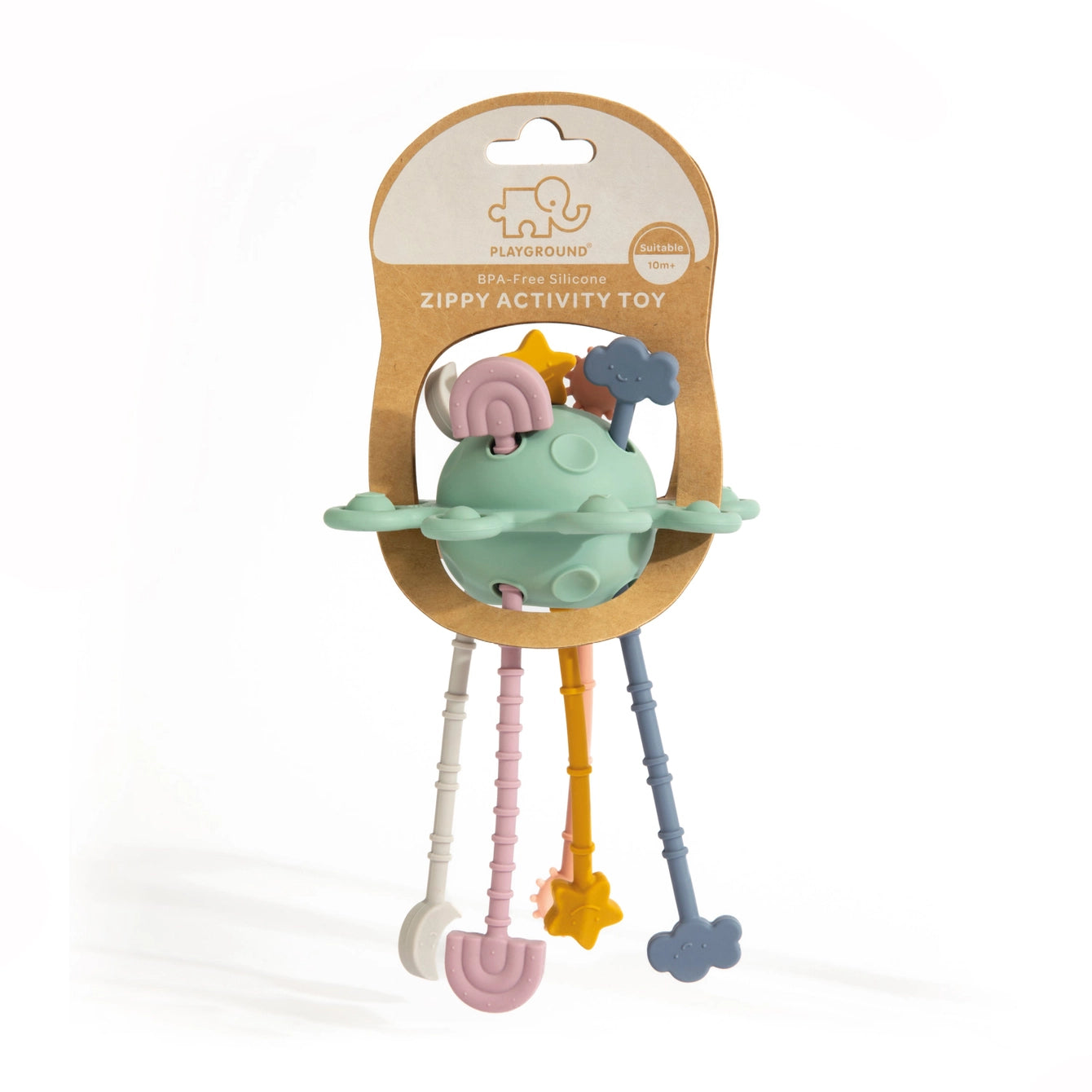 Pull string interactive toy