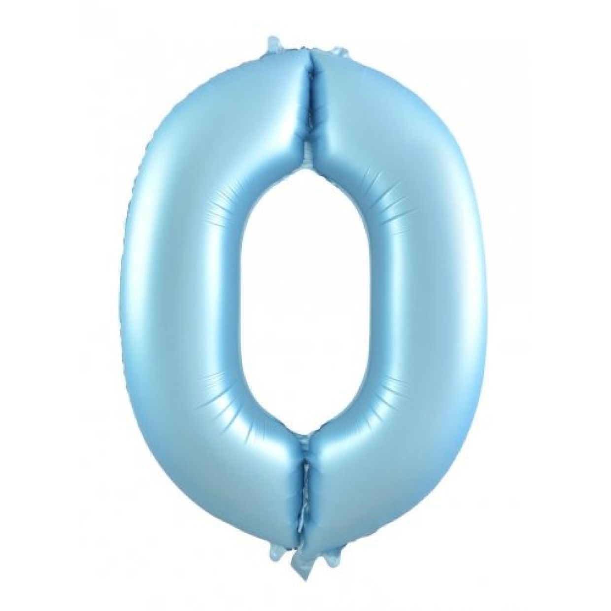 86cm pastel matte blue numbers