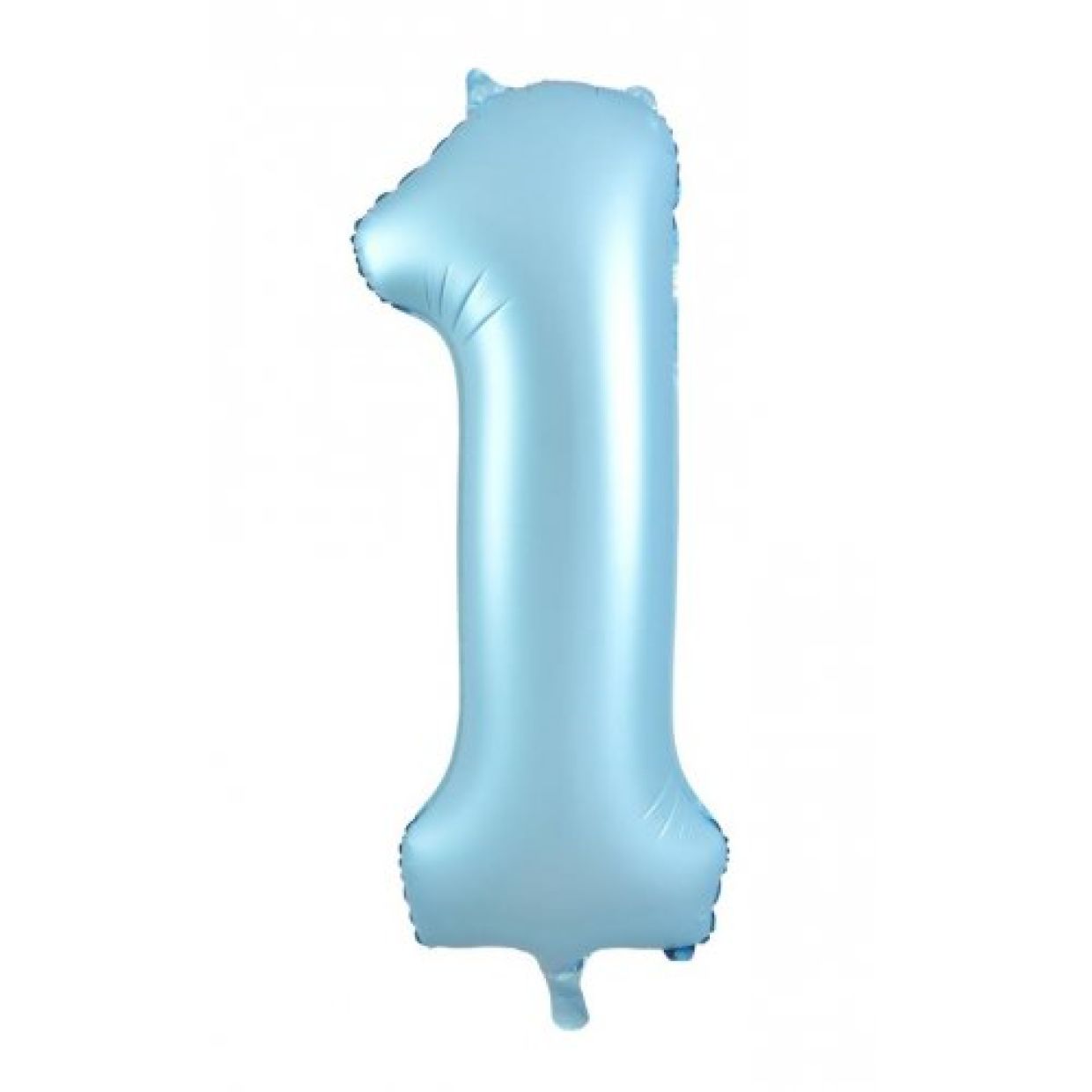 86cm pastel matte blue numbers