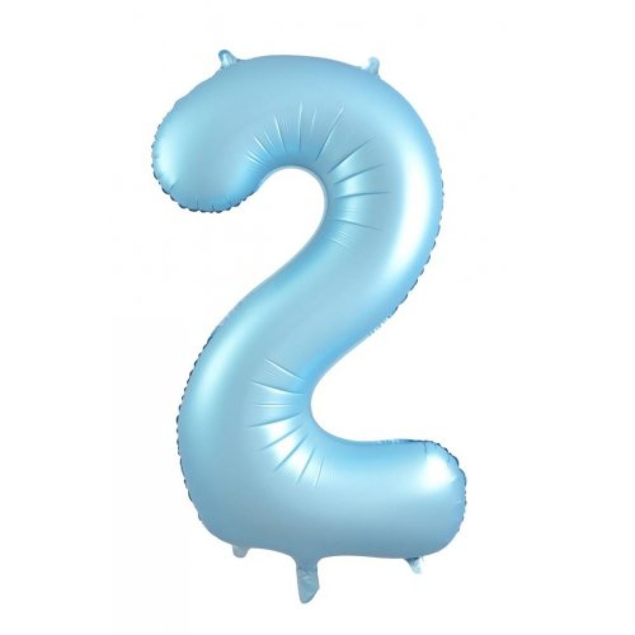 86cm pastel matte blue numbers