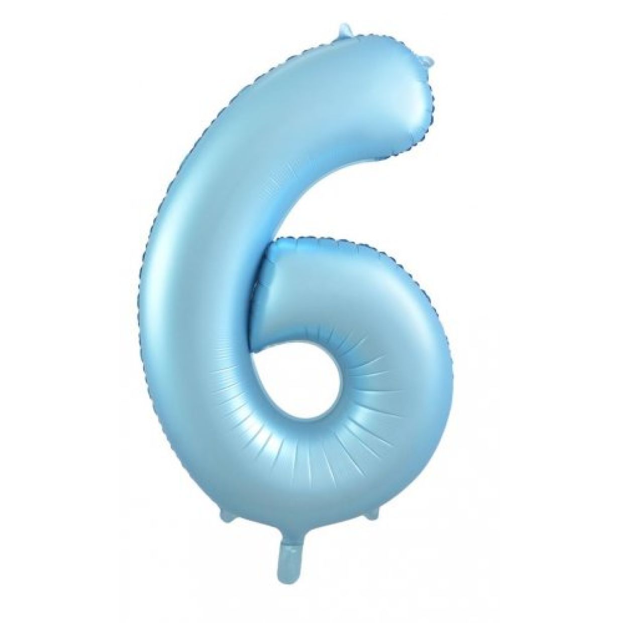 86cm pastel matte blue numbers