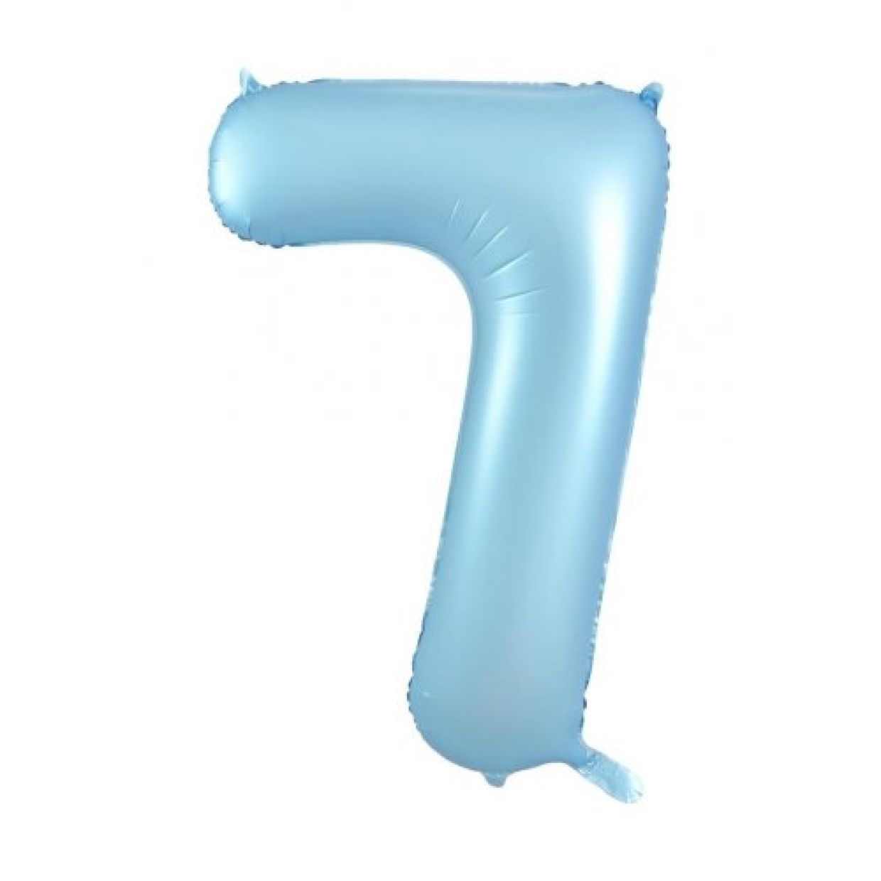 86cm pastel matte blue numbers