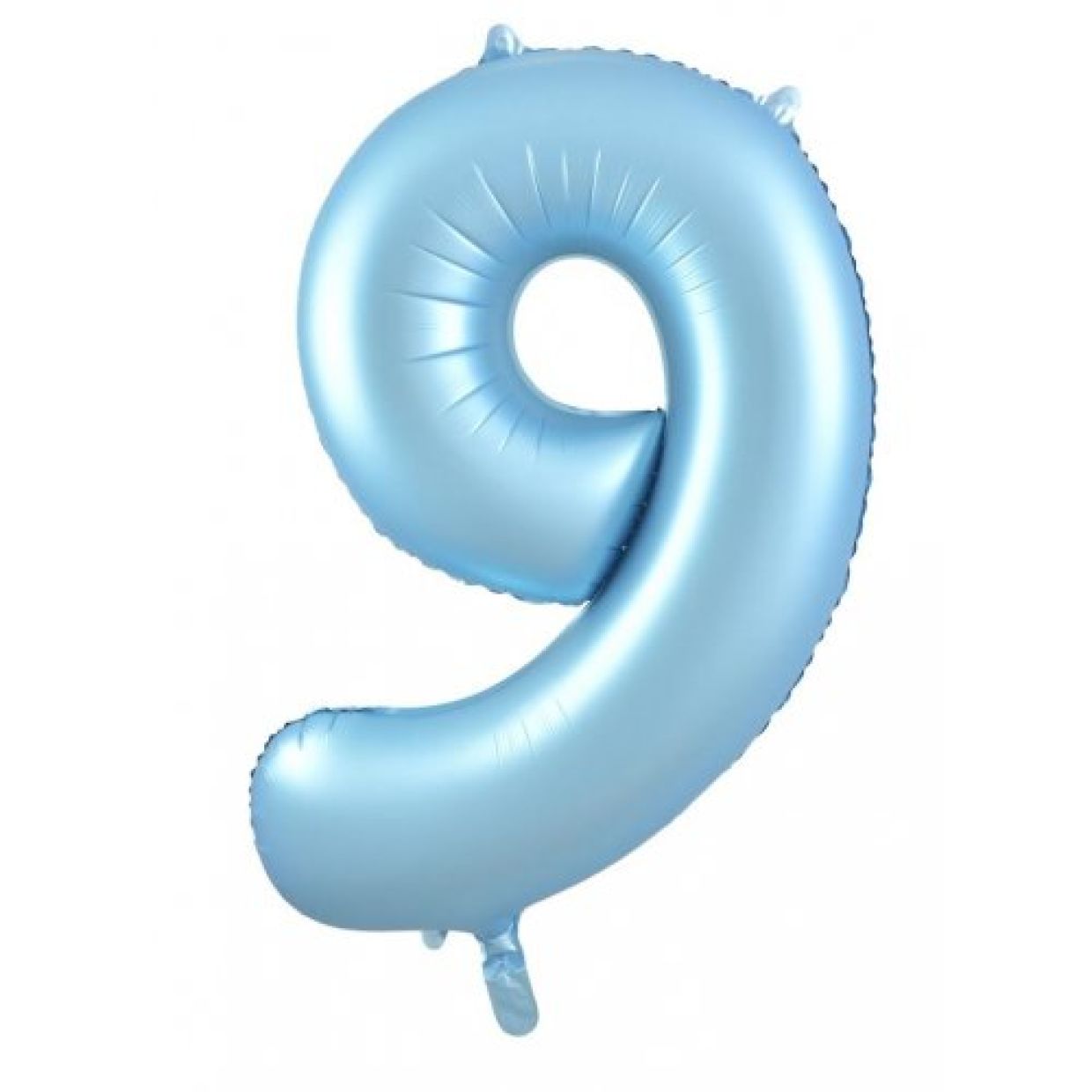 86cm pastel matte blue numbers