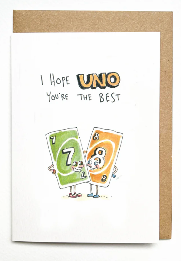 Well drawn greeting cards