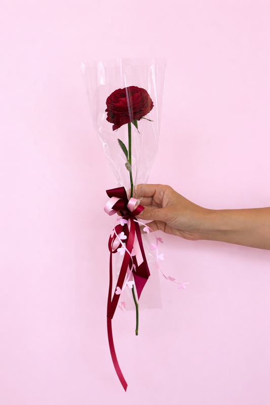 The classic single rose
